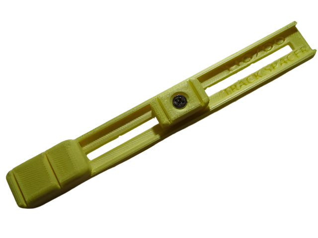 Adjustable track spacer alignment tool N and H0/00 gauge