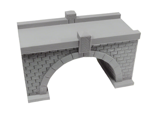 Brick viaduct bridge single and double track modular - HO gauge