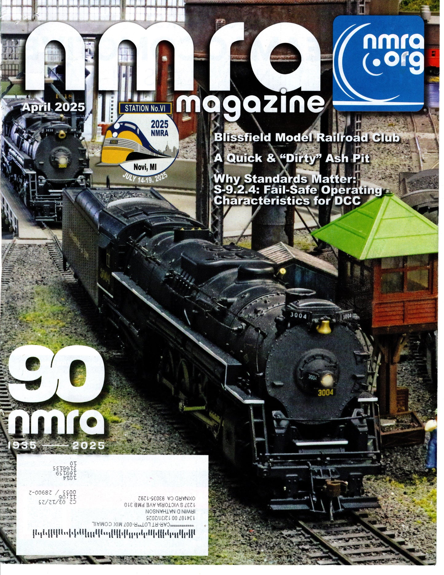 NCE Programming track switch