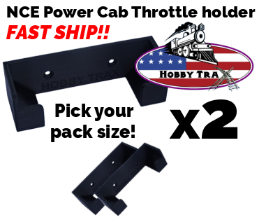 NCE Power Cab Pro Cab controller holder throttle wall mount