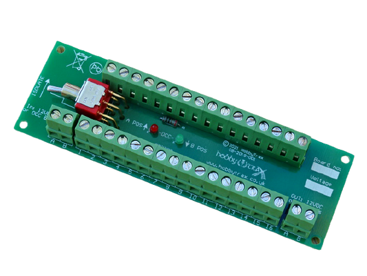 Hydra DC and DCC 16 channel bus bar with isolate function