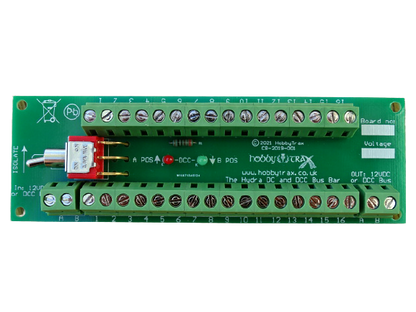 Hydra DC and DCC 16 channel bus bar with isolate function