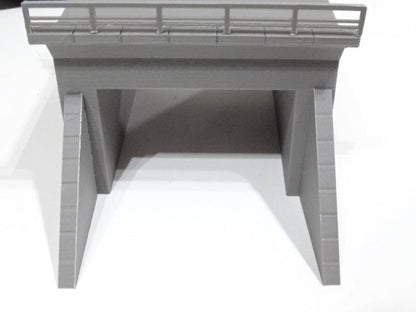 Concrete road underpass - single and double track - HO gauge