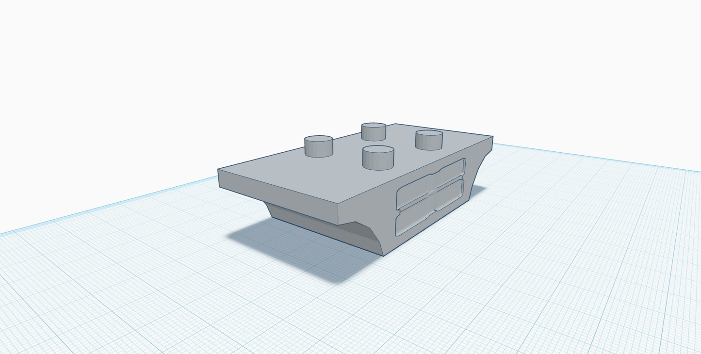 Modern modular viaduct bridge system HO gauge