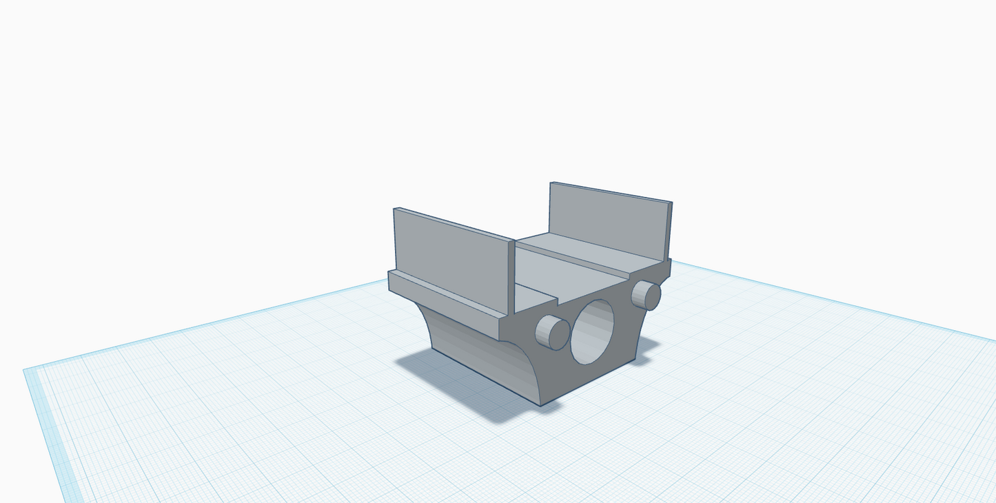 Modern modular viaduct bridge system HO gauge