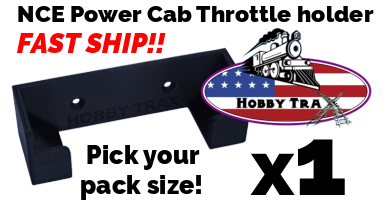 NCE Power Cab Pro Cab controller holder throttle wall mount