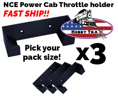 NCE Power Cab Pro Cab controller holder throttle wall mount