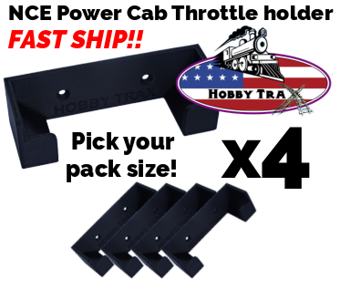 NCE Power Cab Pro Cab controller holder throttle wall mount