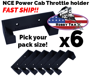 NCE Power Cab Pro Cab controller holder throttle wall mount