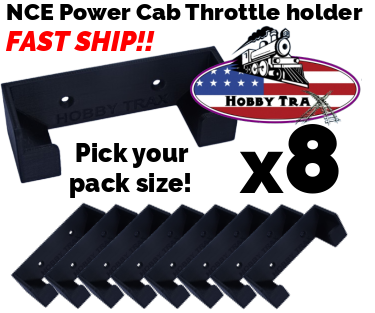 NCE Power Cab Pro Cab controller holder throttle wall mount